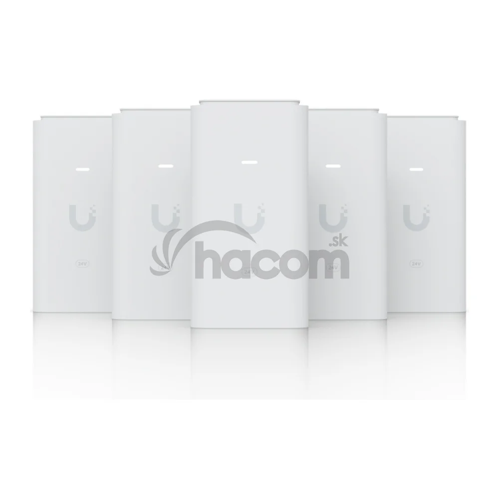 Ubiquiti UACC-Adapter-PoE-24-12W-5, PoE Adapter, 24V DC, 12W, 5-pack