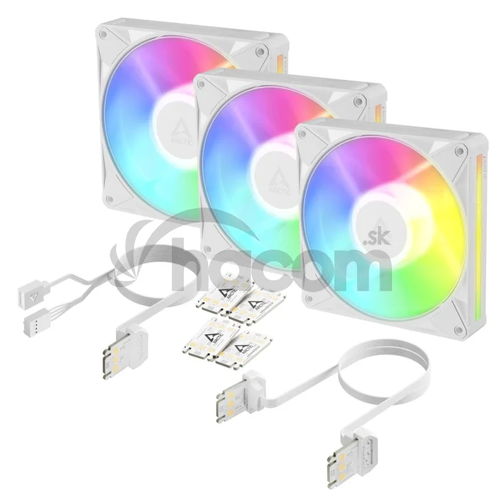 ARCTIC BioniX P14 A-RGB (White) - 3 Pack