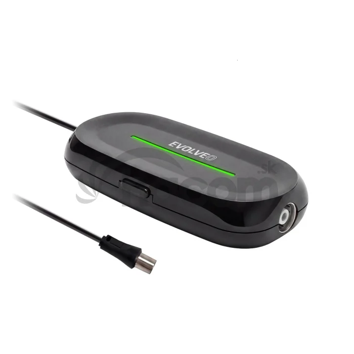 EVOLVEO Amp 2, šikovný antenný zosilňovač FM/DAB+/DVB-T2, filter LTE/4G/5G