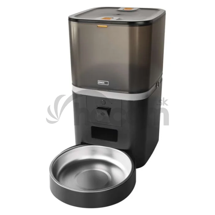 GoSmart dávkovač krmiva Pet Care s kamerou, 6 l, čierny, Wi-Fi