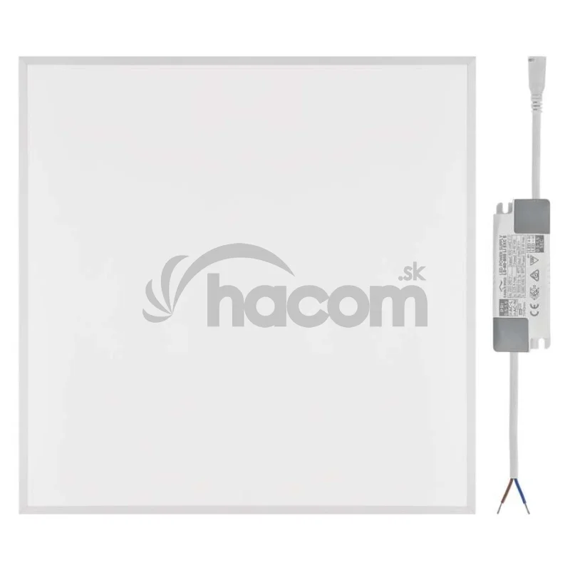 LED panel REXXO backlit 60×60, štvorcový vstavaný biely, 30W neutr.b.