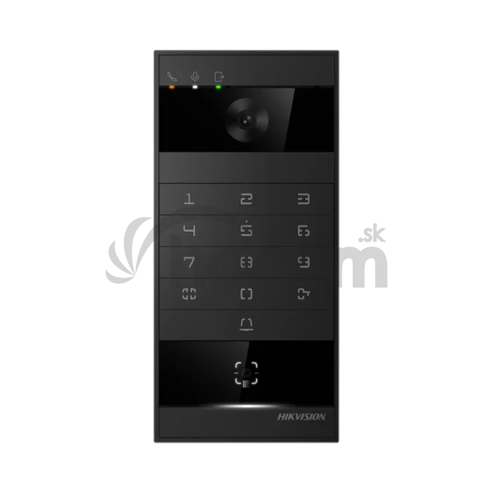 DS-KV8114-KWQE1 vstup. 4MPx IP kamera s citackou, WiFi, QR, kláv