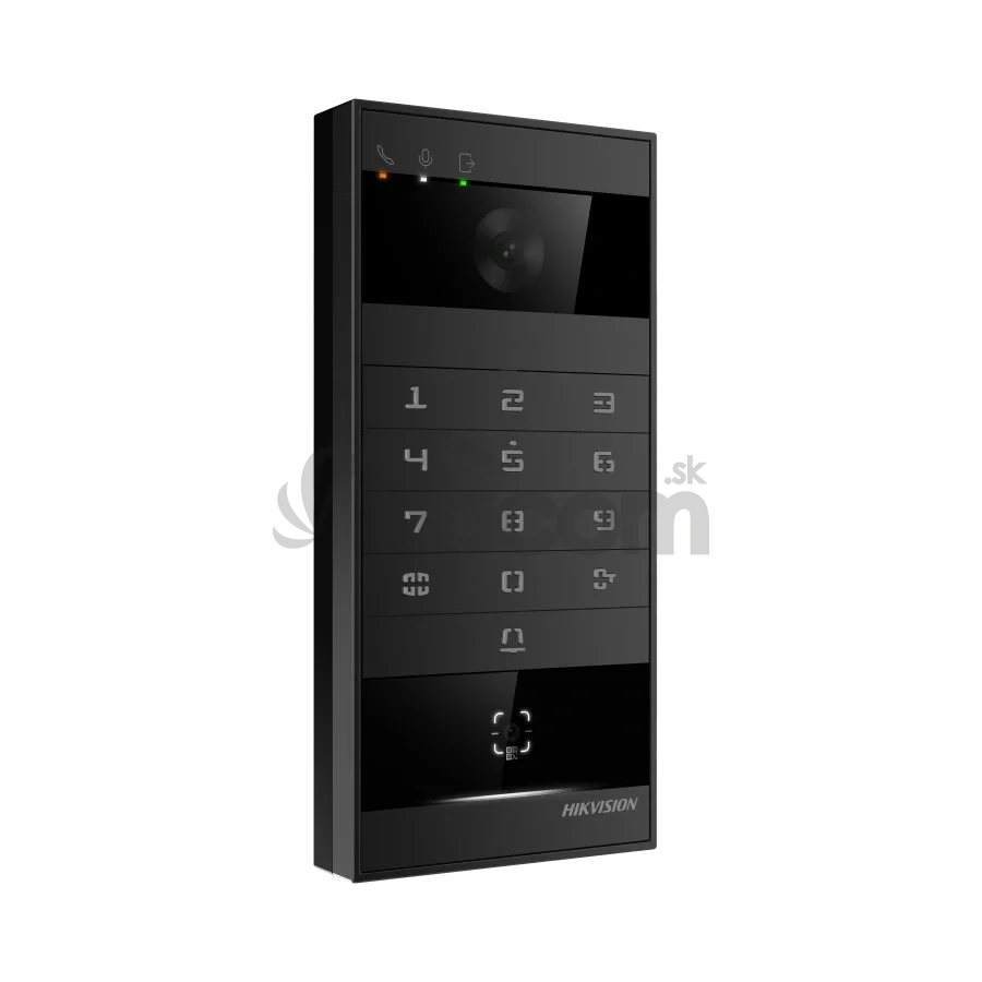 DS-KV8114-KWQE1 vstup. 4MPx IP kamera s citackou, WiFi, QR, kláv