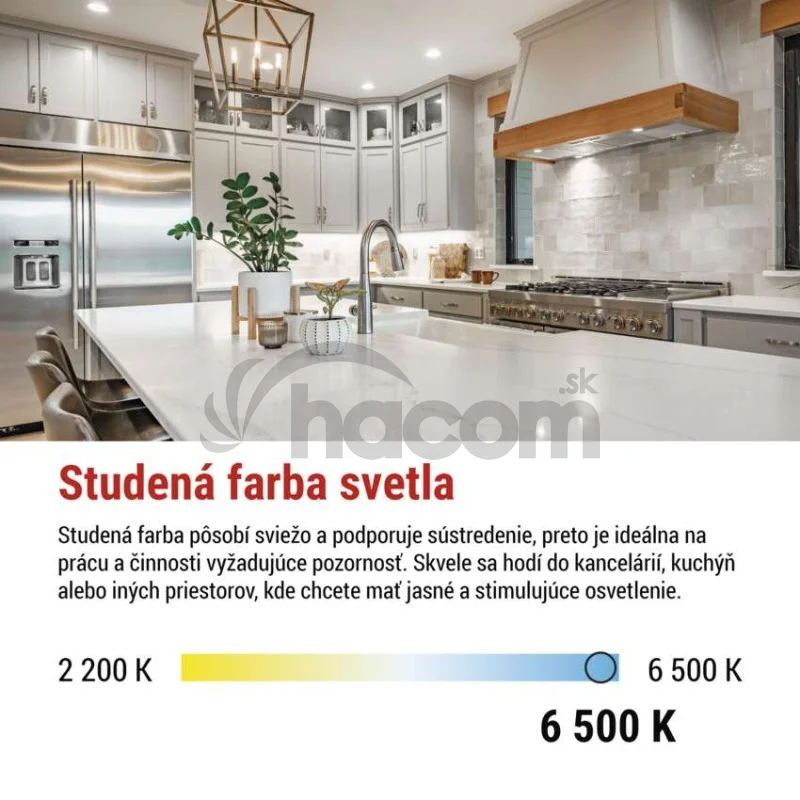 LED žiarovka Classic MR16 biela/ GU10 / 2.5 W (32 W) / 345 lm / Studená biela
