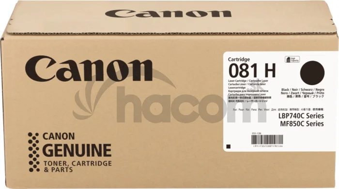 Canon Cartridge 081 H BK